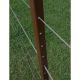 Taragate Plastic T Post 1.95m Brown each
